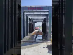 كولون الهندسة الشاحنة والحافلات الفرشاة غسالة آلة غسيل / معدات غسل الشاحنات