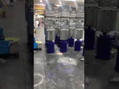 Тип лопатки / типа вафеля Ножный шлюзовой клапан с капотом video