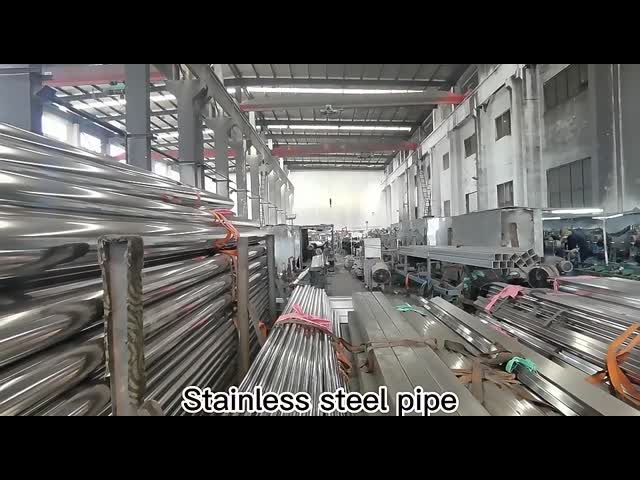 Высокое давление бесшовные трубы из нержавеющей стали для строительства с индивидуальной длиной видео