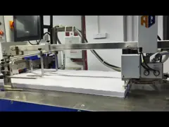 480/600mm Pharmaceutical Belt Driving Leaflet Folding Machine With Hot Melt Gluing