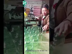 Impressora de tela curva Impressão de logotipo para copo de garrafa de vidro