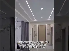 Светодиодный COB скрытый магнитный свет белый коммерческий OEM video