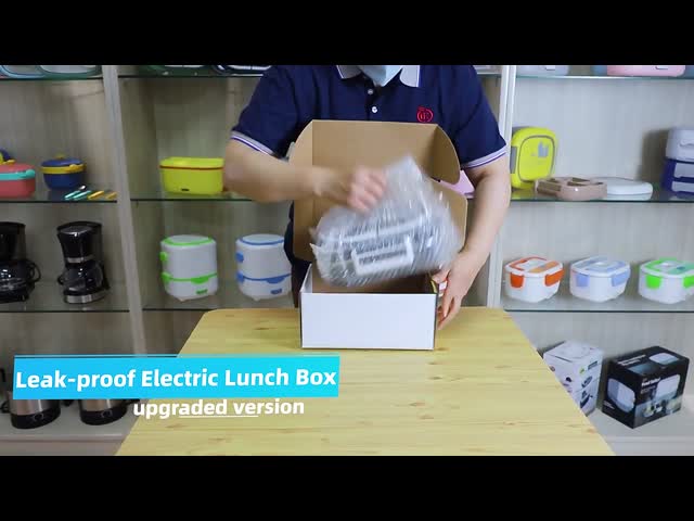 PP電動ランチボックス 60Wステンレス鋼 暖かいランチボックス 多機能OEM