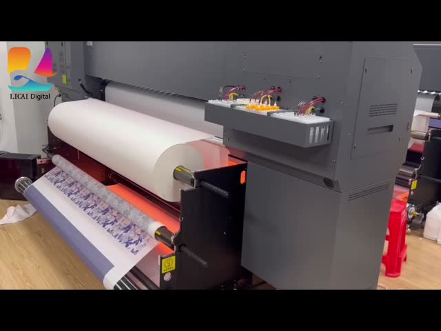 370m2/h スピード 8 ヘッド 1900mm 家庭用繊維/マット/シャワーカーテンのためのサブライメーション印刷機