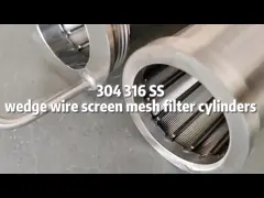 Фильтр антикоррозионный SS316 самоочищающийся картон для цирконной шлифовки video