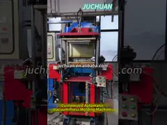 Гибкое производство и Китай конкурентоспособная цена 300тонна 3RT вакуумная пресс-машина для изготовления резиновой силиконовой продукции video