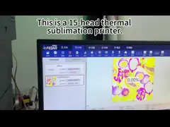 Epson I3200A18head Sublimation Ink Printer With Maintop6.1 Photoprint ОНИКС Программное обеспечение NeoStampa video