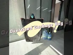 От 90 до 100 микрон, переработанный мусорный мешок прямоугольный video