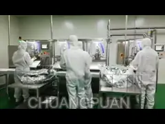 Машина для заполнения асептического сока с управлением ПЛК 2-300 пакетов/ч video