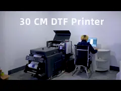 Новый дизайн мини сушилки для тканей Dtf принтер A3 цифровой печатный пленка для домашних животных video