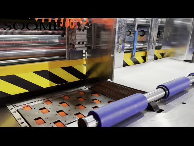 1200*2400 モデル フレクソプリンター スロッター ダイカット機 波紋箱の製造と梱包