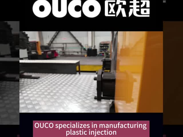 OUCO 800T 高精度 液圧 サーボ スナックショップ 背筋付き プラスチック食卓 注射鋳造機