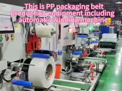 Customizable Extrusion Machine Parts Low Elongation PP Packing Tape Strap Belt