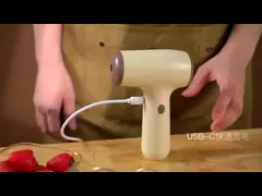 ABS Portable Electric Mixer Kitchen Cordless Mixer With Customizable Consistency