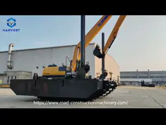 Амфибийный экскаватор XE215SLL ISUZU двигатель 128,5 кВт Евро 2 15М Бум video