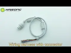 021 RJ45 Base MX1.25-10PIN Power Cable Untuk Kamera IP Custom Wiring Harness Pabrik Manufaktur