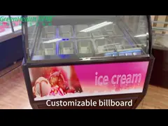 Энергия Сайнг 12 готовит витрину мороженого/шкаф дисплея 60Хз мороженого video