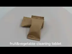 Fruit And Vegetables Natural Effervescent Cleaning Tablets 3g/Pc Customizable