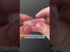 Timbro adesivo di sicurezza personalizzato per sigarette con stampa a colori CMYK Pantone