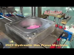 Китай Factory Price 200 тонн силиконовый корпус машины, пресс формования машины для изготовления силиконового мата для печения video