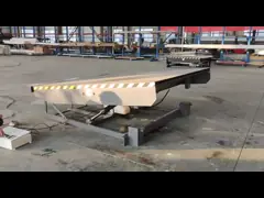 Téléscopique hydraulique de chargement de niveau de quai de moteur personnalisable puissance 1.1KW 380V 50HZ