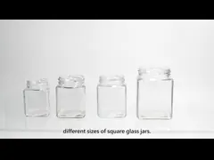 Специальное роскошное 100 мл 180 мл 500 мл маленькое круглое стеклянное морозильное банки для хранения огурцов video