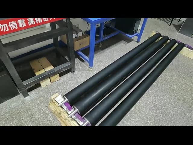 High Durability Conductive Rubber Drive Rollers For Plastic Film Manufacture
