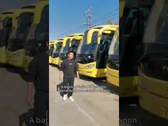 35-50 мест Подержанный электрический автобус 150 кВт Автоматический FTTB100 Подержанный 35-местный автобус video