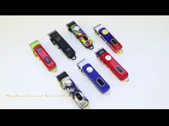 5V-1A Цветная шапка меняющая беспроводной стригущий аппарат профессиональный video