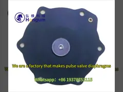 Heavy Duty Rubber Valve Diaphragm For Industrial Applications