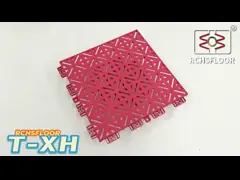 Внешний виниловый резиновый ПВК ПП Спорт Пикбол Полубаскетбольный корт Полные плитки взаимосвязаны