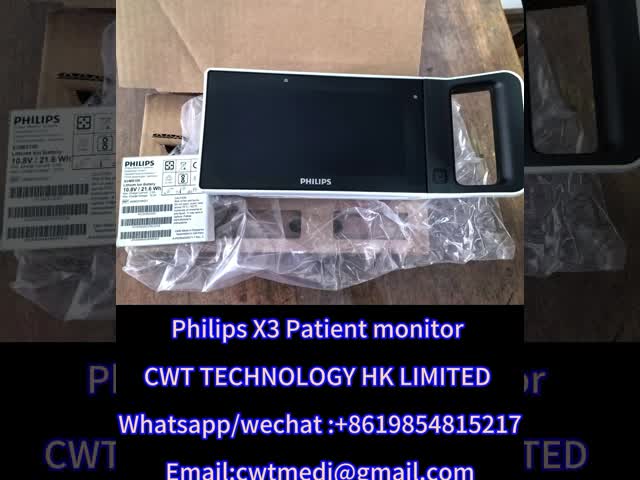 Philip IntelliVue X3 Patient Monitor REF 861630 Compact Dual Purpose Monitoring