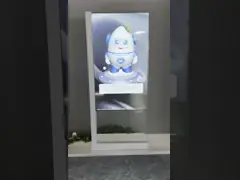 55-дюймовый самовыпускный интеллектуальный контроллер Амолированный гибкий прозрачный ЖК-экран OLED-дисплеи video