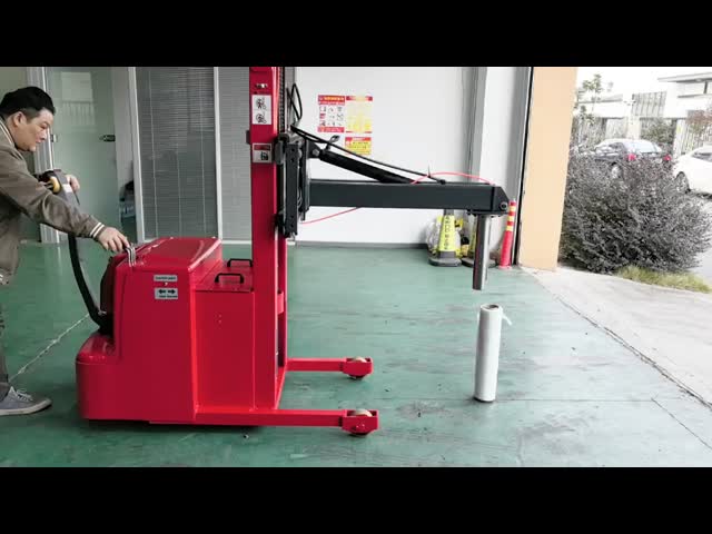 14ft 2204lbs Electric Paper Reel Stacker para levantar rolos de papel