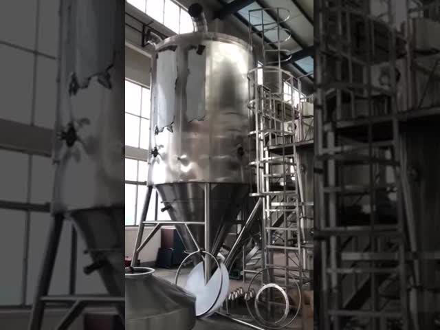 Centrifugal Atomizer Spray Drying Machine High Capacity 5kg/H-2000kg/H Water Evaporation video
