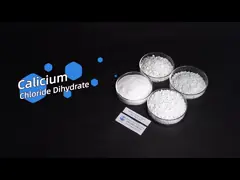 Le blanc de Calcium Chloride Dihydrate d'agent de fonte de neige s'écaille minute de 74%