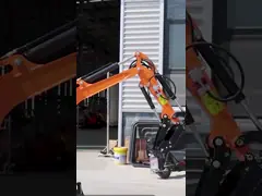 Компакта экскаватора HT10G двигателя CE EURO5 землекоп 360 Hightop мини мини вращает video