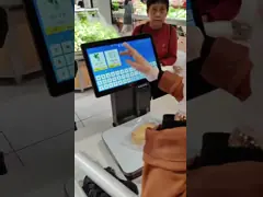 15 кг. Весовка для ИИ POS с ЖК-дисплеем Интерфейс USB/RS232/RJ45 video