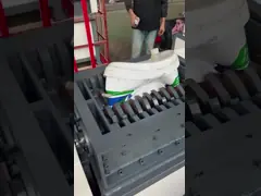 CE Пластиковая рециклирующая дробилка, металлическая шина, деревянная поддошка, отходы бумаги, дробилка video