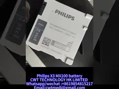 Υπομονετικά εξαρτήματα 989803196521 ιονική μπαταρία 10.8V 2000mAh οργάνων ελέγχου της PHiliph IntelliVue X3 MX100 λίθιου