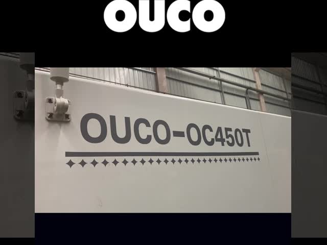 OUCO 550T プロ用水力サーボ 環境に優しい無臭プラスチックバケツ注射鋳造機