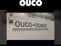 OUCO 550T Профессиональная гидравлическая сервоэкологически чистая без запаха пластиковая бутылочная инжекционная литья video