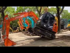 ZX60 Hydraulic Used Hitachi Excavator Easy Operate 6000KG