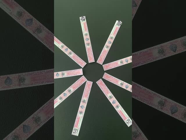 ODM Laser Anti Counterfeiting Label Bronzing Fluorescent Alcohol Sticker Label