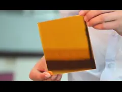 12 X 12 Литой акриловый перспективный зеркальный лист светит в темноте video