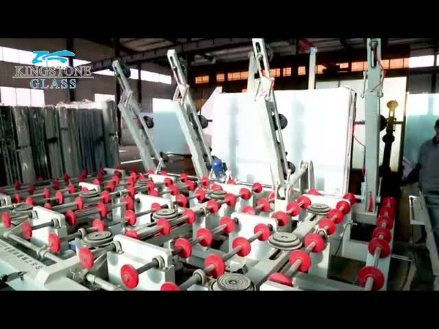 Прозрачный / непрозрачный плавучий лювер стекло прямоугольный жалюзи окна стеклянные плиты