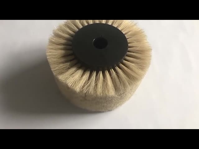 Rolamentos de escovas de nylon industriais de pêlo de porco para limpeza de correia transportadora