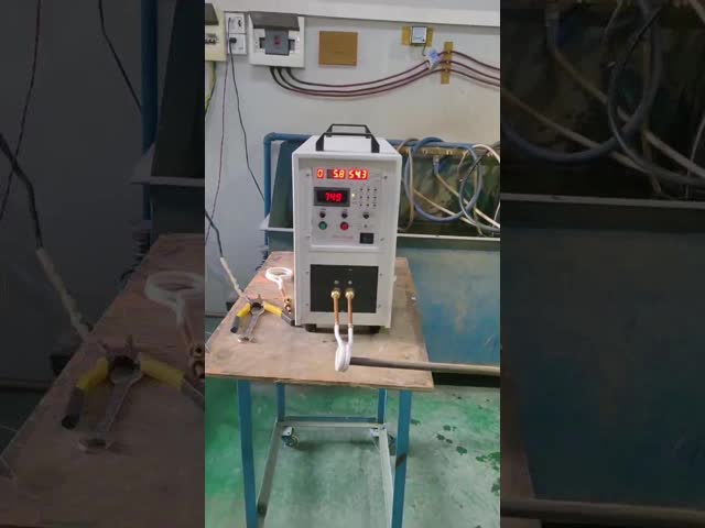 IGBT 高周波誘導ヒーター 480V 15kw 誘導鍛造溶解焼鈍