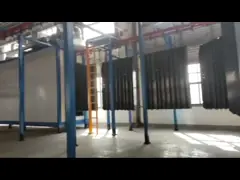 Blauwe reusachtige hydraulische dock leveler automatische sproeilijn aangepaste kleur ISO 9001