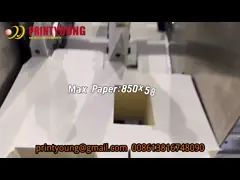 Автоматическая машина для заправки окон для конвертов video